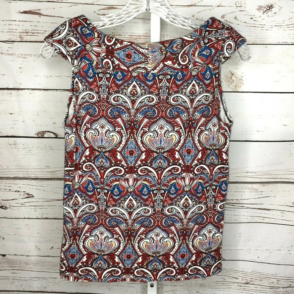 🌸3 for $25 Rafaela sleeveless blouse size Small - Picture 2 of 7